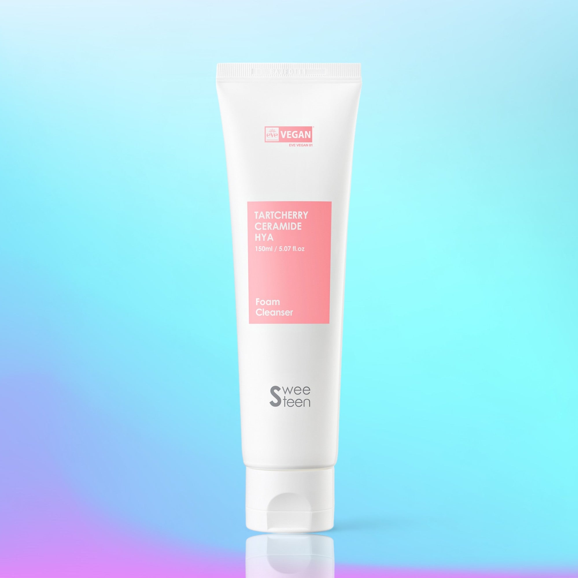 SWEETEEN- Tarrcherry ceramide hya foam cleanser