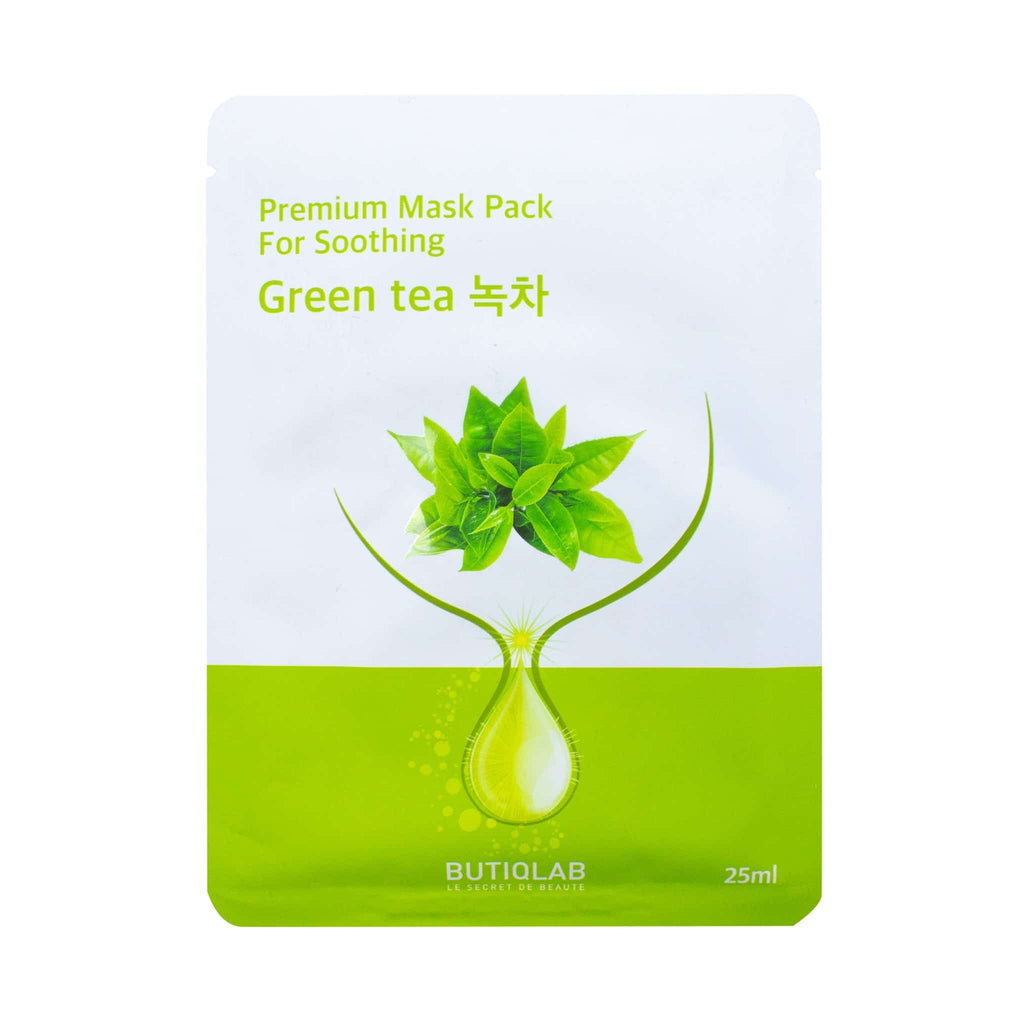 Premium Butiq Lab-Green Tea Mask - MÓA MOA